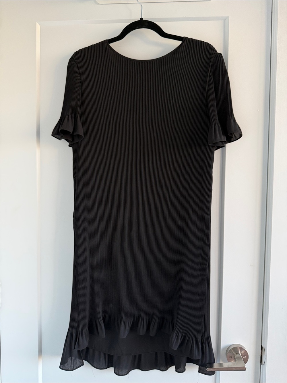 LILA ROSE pleated high-low dress